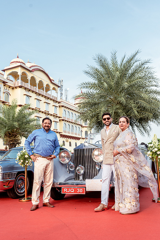 Vintage Car Rally Shines at India's Heritage Palace Hotel Noormahal-Image 1