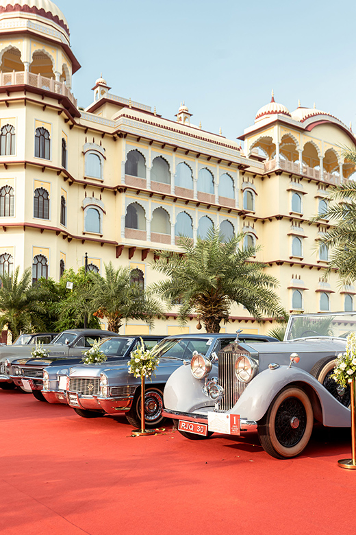 Vintage Car Rally Shines at India's Heritage Palace Hotel Noormahal-Image 6